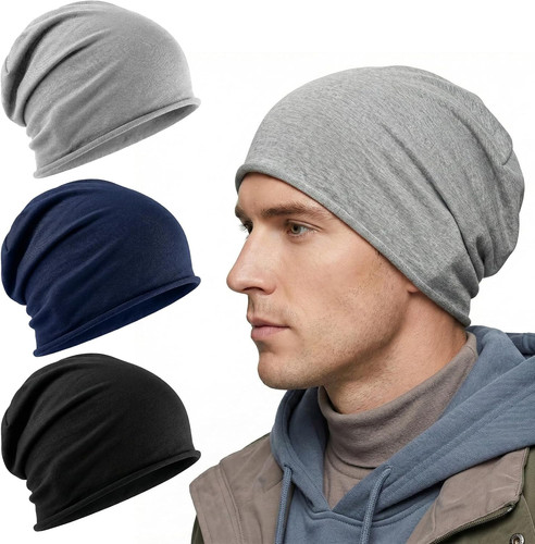 Stück slouchy beanie mütze - slouchy,
