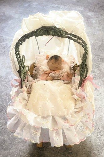 Vintage puppe dekorativen - vintage‑puppe, im