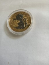 Lion Of England 2022 Ruthenium Gold Plated 2 Oz Silber 