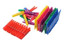 150 Stück Kunststoff Klammern