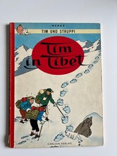Hergé – Tim und Struppi: Tim in Tibet (Carlsen Verlag, 1. deutsche Auflage 1962)