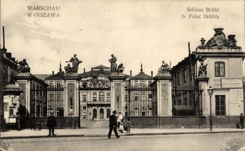Warszawa warschau polen - ak,