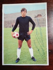 Bergmann Sammelbild Fussball 72 Dieter Burdenski Arminia Bielefeld handsigniert