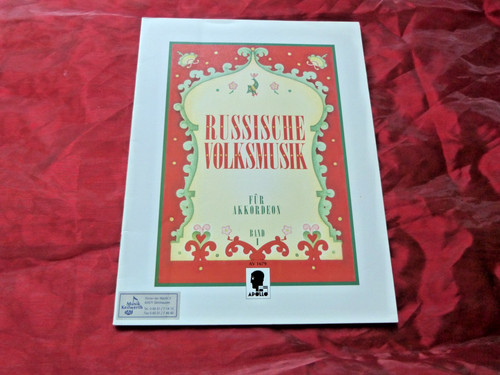 Russische volksmusik noten - russische,