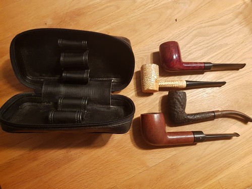 Pfeife ledertasche aus - in,