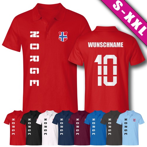 Norwegen norge polo shirt - norwegen,