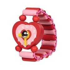 Holzuhr - elastisches Armband