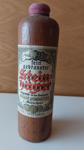 Steinhäger steingutflasche - in,