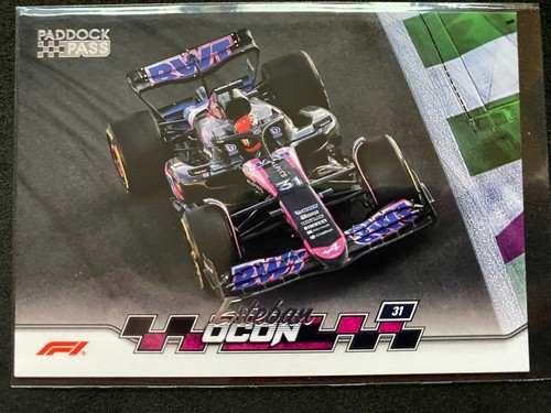 2024 topps paddock pass - paddock,