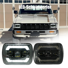 E-Geprüft 7X6 5x7 LED Scheinwerfer DRL für Jeep Cherokee XJ YJ Chevy TOYOTA Ford
