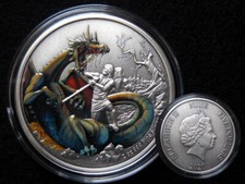 2oz Silber, Niue 2020 - Der nordische Drache - nur 2000 Exemplare!