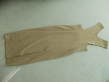 ---Abikleid Abendkleid Businesskleid Hirsch beiger Trägerrock Größe 38 Stetch