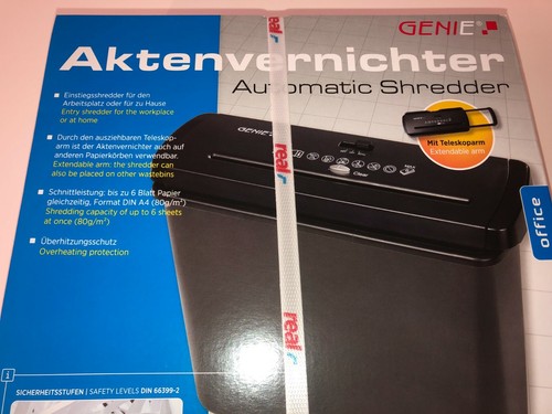 Genie aktenvernichter 106 - genie,