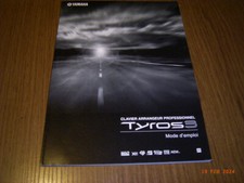 Bedienungsanleitung für Yamaha Tyros 3 Keyboard in Französich