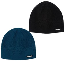 NEVICA Vail Beanie Mütze Wintermütze Strickmütze One Size Schwarz neu