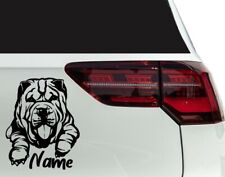 Aufkleber Hund Shar Pei für Auto, Wohnwagen, Wohnmobil