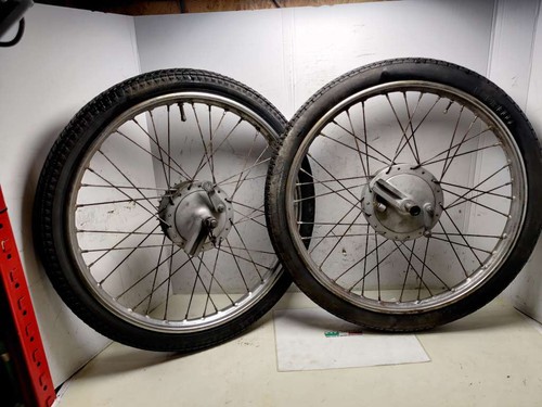 Paar räder moto morini - räder,