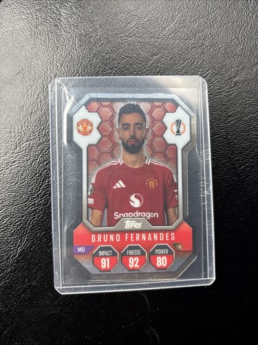 Topps bruno fernandes - topps,