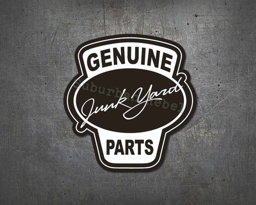 Junk yard parts - yard, aufkleber