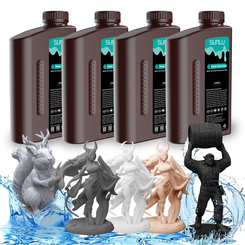 Sunlu wasser abwaschbares - sunlu, 3d