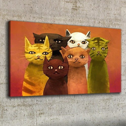Canvas wandbild leinwand - wandbild,