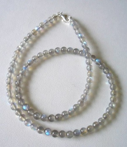 Labradorit kugel kette 70 - -,