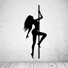 Wandtattoo Pole Dance