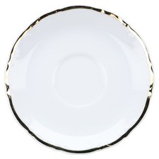 Untertasse für Kaffee Mitterteich Form 2000 Goldrand 3 mm