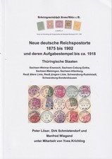 NEU !! Thüringen neue Postorte 1875-1902 und deren Aufgabestempel