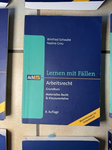 Arbeitsrecht grundkurs - arbeitsrecht, |