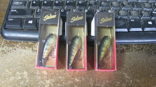 Salmo lures nos 3ct - lures,, nip