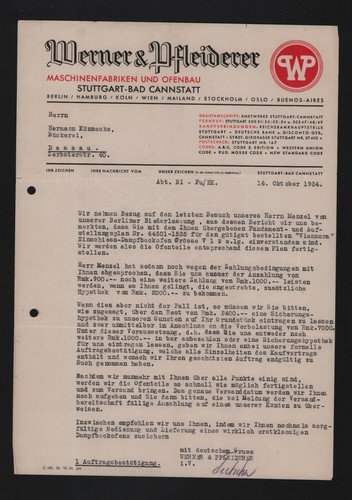 Stuttgart bad cannstatt - stuttgart-bad, brief