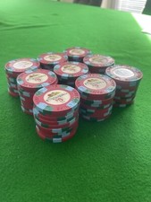 Paulson Pharaoh 5$ Pokerchips (Verkauf im 10er oder alle 90er Set)
