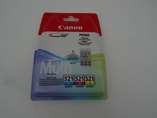 Original Canon 2934B010 / CLI521 MultiPack Tinten in OVP / CMY für Canon IP3600