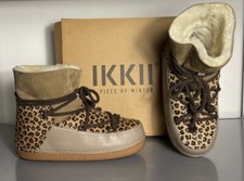 IKKII INUIKII Damen Stiefel Stiefelette Boots Winterboots Lammfell Gr. 42