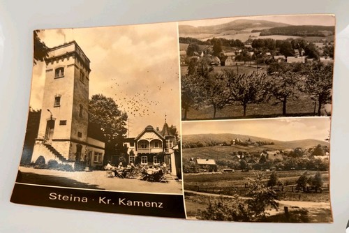 Ansichtskarte postkarte steina - postkarte,