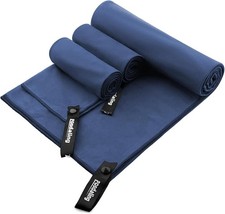 Mikrofaser Handtuch 3er Set -