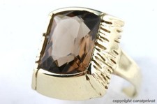 Topas Ring Rauchtopas 585 er