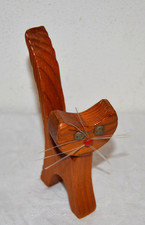 Vintage Holz-Katze Mid Century