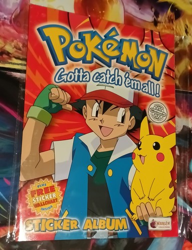 Pokemon topps merlin sticker - pokemon,