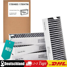 4X Aktivkohlefilter für Neff Bosch Siemens 17004805 17004796 Dunstabzugshaube