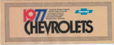 Autoprospekt CHEVROLET Chevrolets "1977"