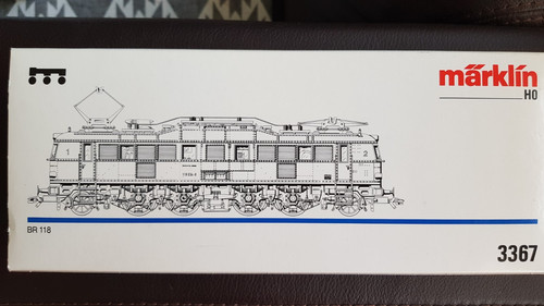 Märklin lok 118 034 - ho, 034-8