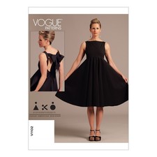 Schnittmuster Vogue V1102 - Kleid - Abendkleid - Cocktailkleid - Gr. 32-38