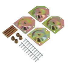 4TLG Angewinkelte Holz Beine