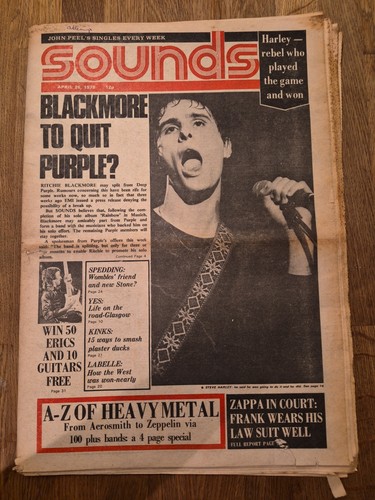 Sounds newspaper 1975 - sounds,