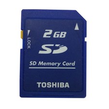 Toshiba 2GB SD Speicherkarte