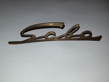 Emblem "Saba" aus Saba Villingen 90 -  Röhrenradio Ersatzteil