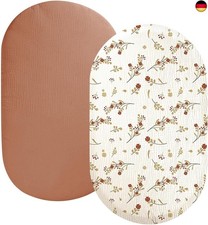 Spannbettlaken Kinderwagen,Spannbettlaken 70x35 cm Spannbettlaken Beistellbett