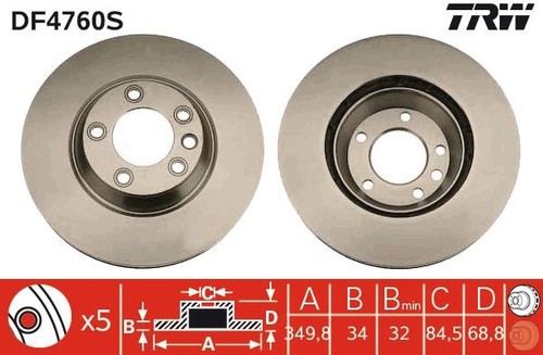 Bremsscheiben vorne rechts - bremsscheiben,